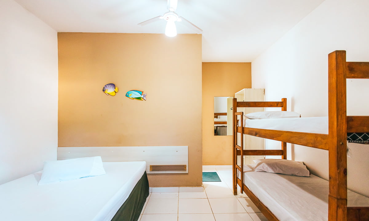 Quarto Família - Pousada Sol Nascente